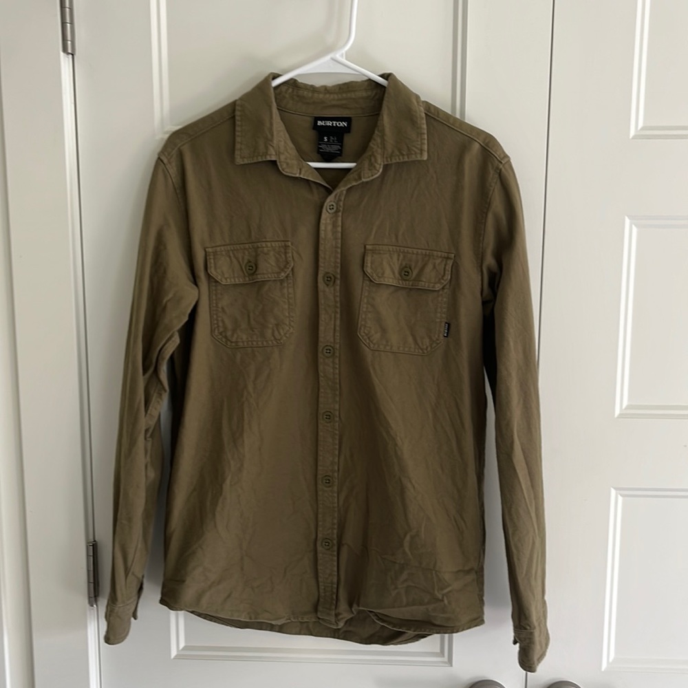 Burton Canvas/Flannel Shirt